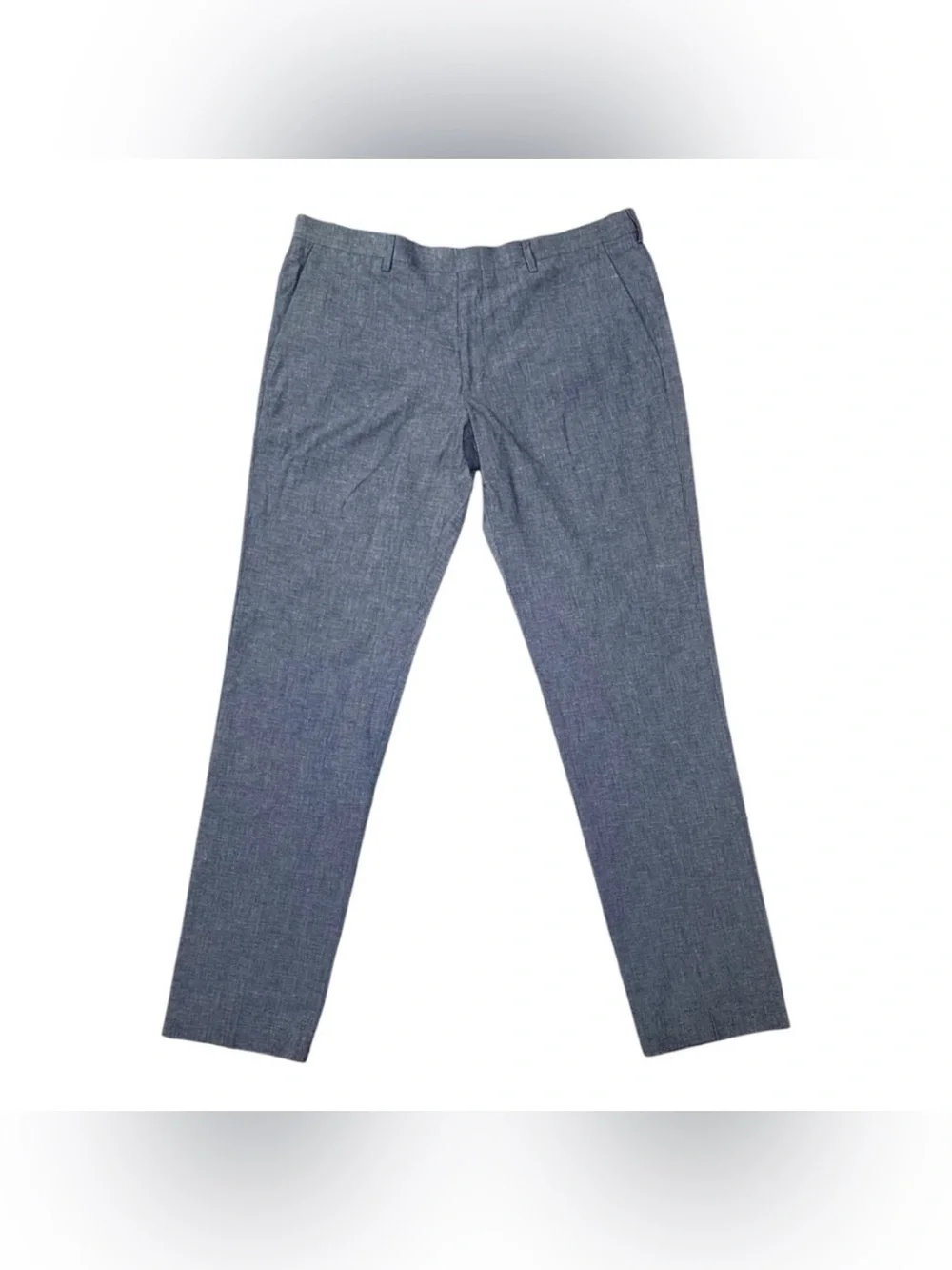 J Crew New Ludlow Slim-fit Linen Blend Suit Pants in Deep Water Blue Size 36x34